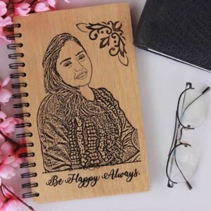 CUSTOMIZE YOUR OWN WOODEN NOTEBOOK