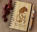 CUSTOMIZE YOUR OWN WOODEN NOTEBOOK WITH PEN